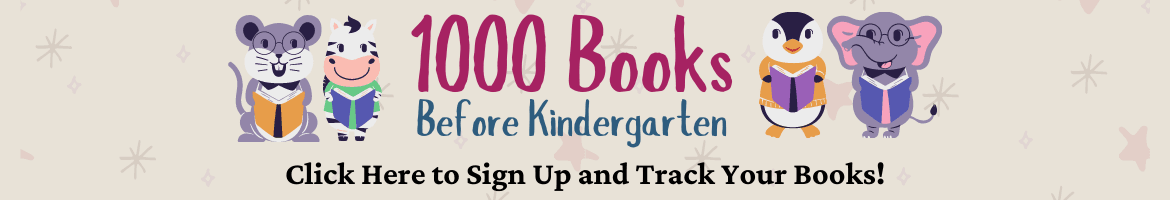 1000 Books Register Banner