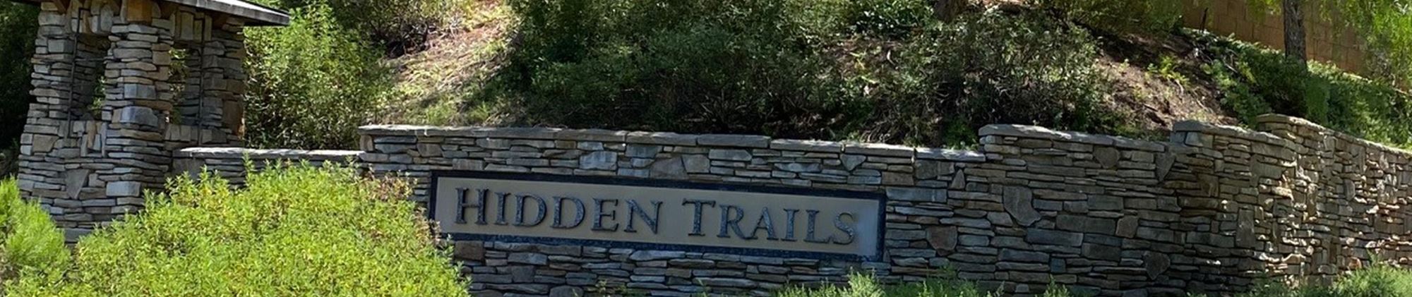 Hidden Trails Entrance